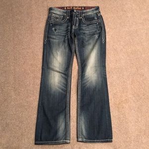 32x34” Rock Revival Logan Boot Cut Jeans